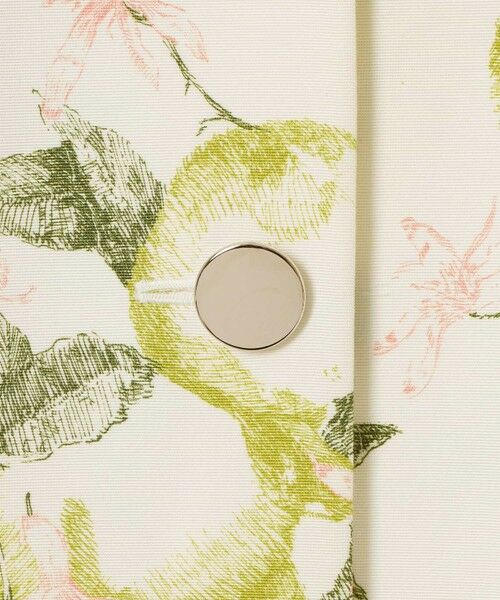 allureville / アルアバイル ダッフルコート | 【LOULOU WILLOUGHBY】RATTIレモン柄ステンカラーコート | 詳細13