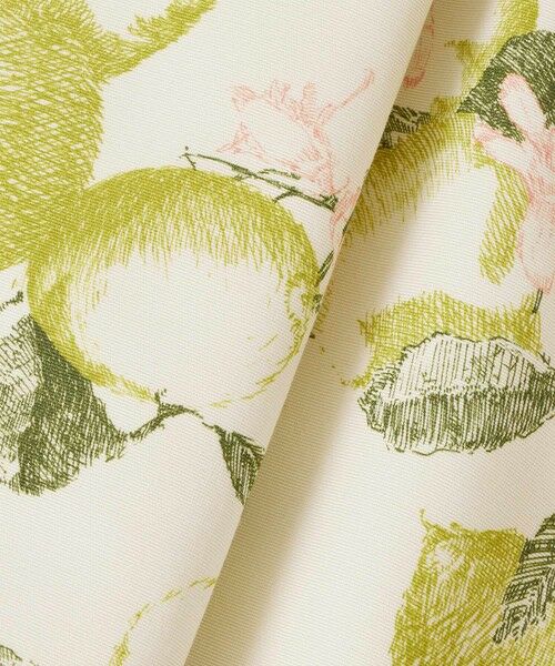 allureville / アルアバイル ダッフルコート | 【LOULOU WILLOUGHBY】RATTIレモン柄ステンカラーコート | 詳細14