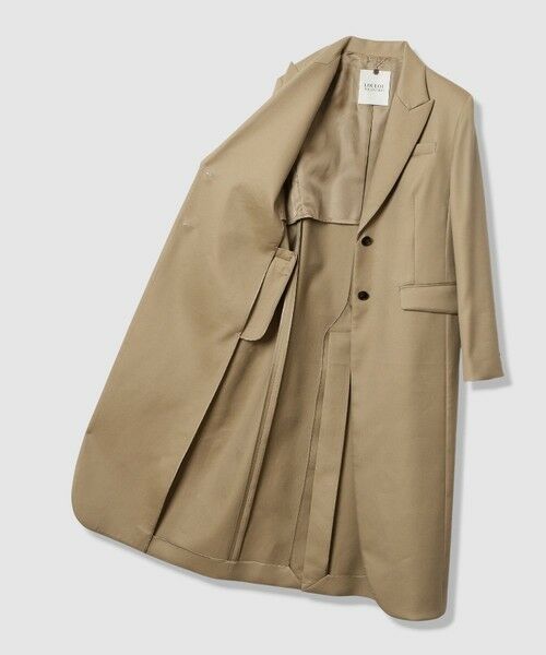 allureville / アルアバイル ダッフルコート | 【LOULOU WILLOUGHBY】ビスコースツイルチェスターコート | 詳細13