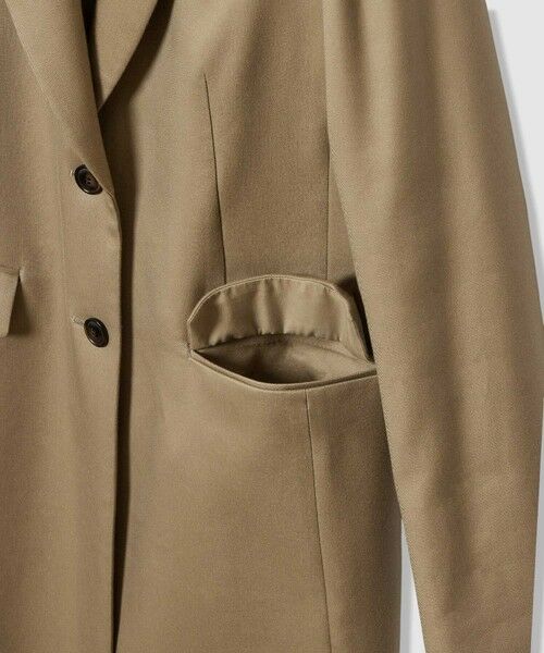 allureville / アルアバイル ダッフルコート | 【LOULOU WILLOUGHBY】ビスコースツイルチェスターコート | 詳細8