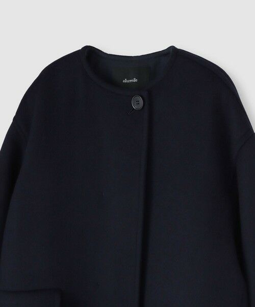allureville / アルアバイル ダッフルコート | Wビーバーノーカラーコクーンコート | 詳細2