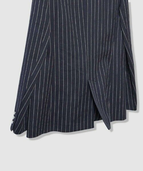 allureville / アルアバイル テーラードジャケット | リネンストライプダブルジャケット | 詳細4