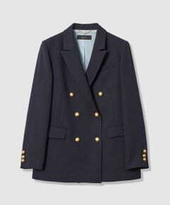 allureville / アルアバイル テーラードジャケット | マットクロスダブルジャケット