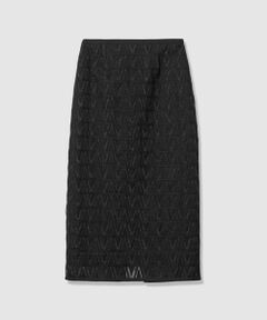 allureville / アルアバイル ミニ・ひざ丈スカート | クロッシェ風レーススカート