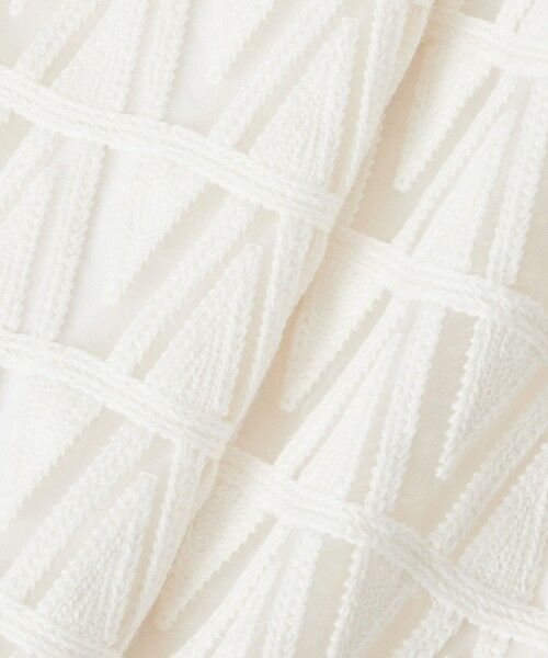 allureville / アルアバイル ミニ・ひざ丈スカート | クロッシェ風レーススカート | 詳細2