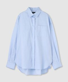 allureville / アルアバイル シャツ・ブラウス | コットンオックスラウンドヘムシャツ