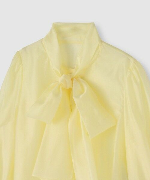 allureville / アルアバイル シャツ・ブラウス | オーガンザボウブラウス | 詳細22