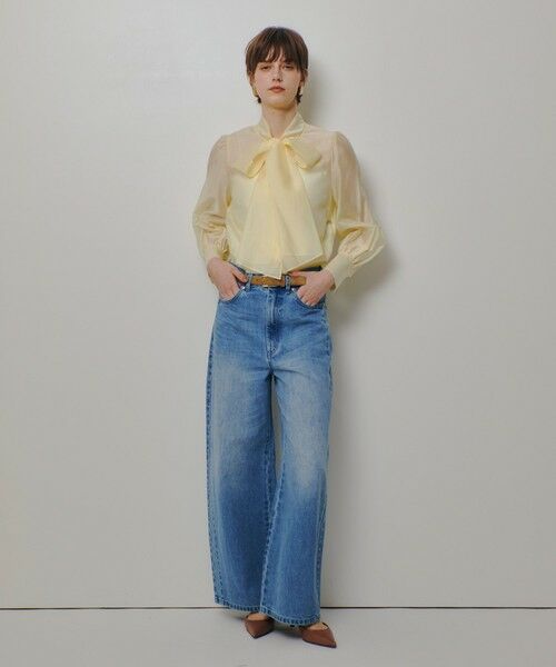 allureville / アルアバイル シャツ・ブラウス | オーガンザボウブラウス | 詳細8