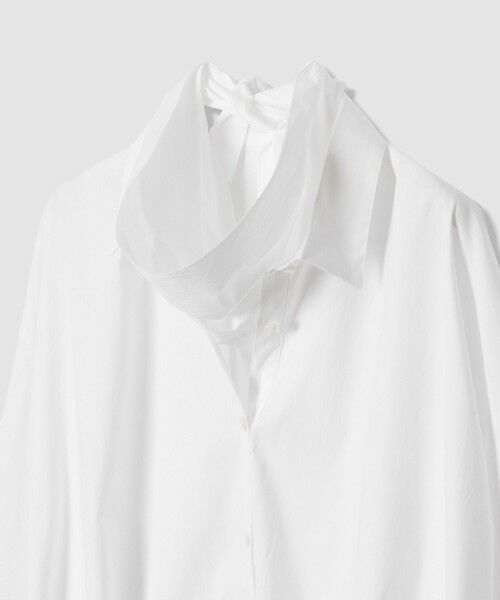 allureville / アルアバイル シャツ・ブラウス | スカーフ付バルーンシャツ | 詳細11
