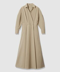 allureville / アルアバイル ロング・マキシ丈ワンピース | ラップライクシャツワンピース