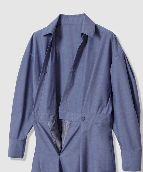 allureville / アルアバイル ロング・マキシ丈ワンピース | ラップライクシャツワンピース | 詳細10