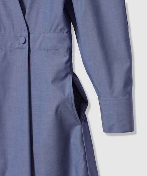 allureville / アルアバイル ロング・マキシ丈ワンピース | ラップライクシャツワンピース | 詳細6