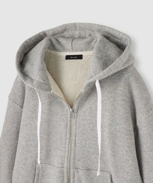 allureville / アルアバイル パーカー | 裏毛ジップアップパーカー | 詳細10