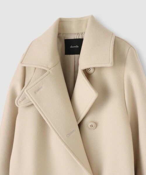 allureville / アルアバイル ダッフルコート | スプリットラグランロングコート | 詳細3