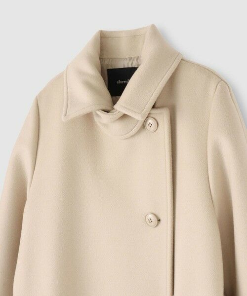 allureville / アルアバイル ダッフルコート | スプリットラグランロングコート | 詳細4