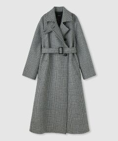 allureville / アルアバイル ダッフルコート | スプリットラグランロングコート