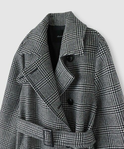 allureville / アルアバイル ダッフルコート | スプリットラグランロングコート | 詳細3