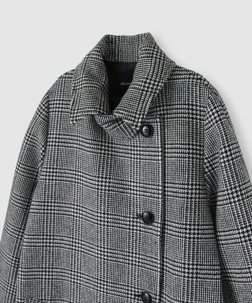 allureville / アルアバイル ダッフルコート | スプリットラグランロングコート | 詳細4