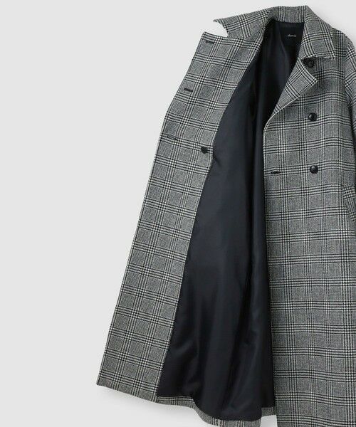 allureville / アルアバイル ダッフルコート | スプリットラグランロングコート | 詳細8