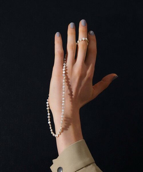 allureville / アルアバイル ネックレス・ペンダント・チョーカー | ビーズコンビ淡水パールネックレス（オフホワイト (02)）
