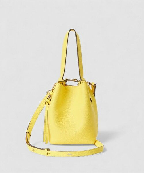 allureville / アルアバイル ショルダーバッグ | ミニスクエアハンドバッグ（ライトイエロー (25)）