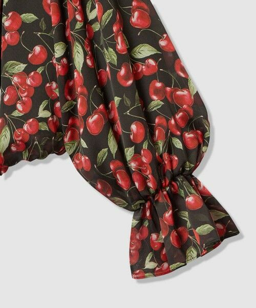 allureville / アルアバイル シャツ・ブラウス | 【LOULOU WILLOUGHBY】LISAチェリープリントオフショルブラウス | 詳細19