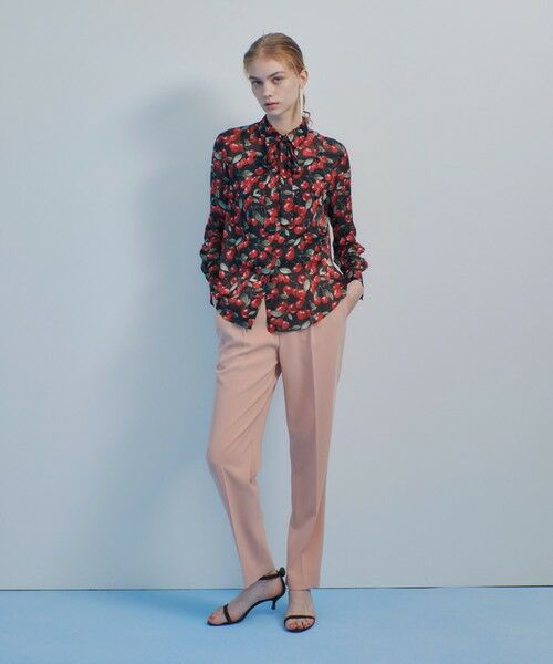 allureville / アルアバイル シャツ・ブラウス | WEB限定【LOULOU WILLOUGHBY】LISAチェリープリント ボウタイブラウス | 詳細10