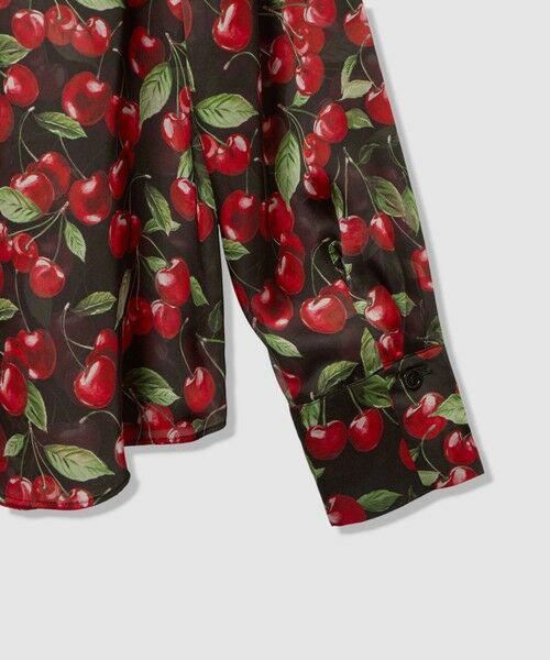 allureville / アルアバイル シャツ・ブラウス | WEB限定【LOULOU WILLOUGHBY】LISAチェリープリント ボウタイブラウス | 詳細11