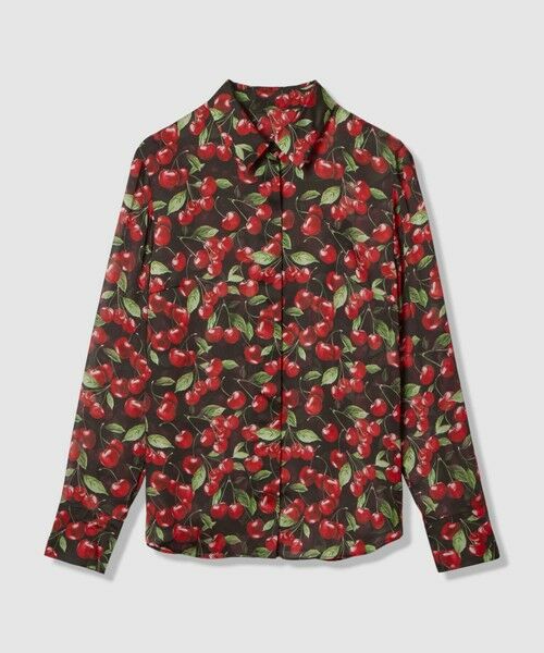 allureville / アルアバイル シャツ・ブラウス | WEB限定【LOULOU WILLOUGHBY】LISAチェリープリント ボウタイブラウス | 詳細22