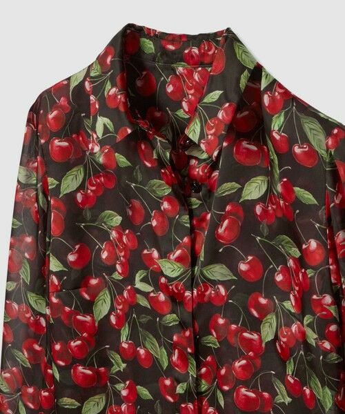 allureville / アルアバイル シャツ・ブラウス | WEB限定【LOULOU WILLOUGHBY】LISAチェリープリント ボウタイブラウス | 詳細24
