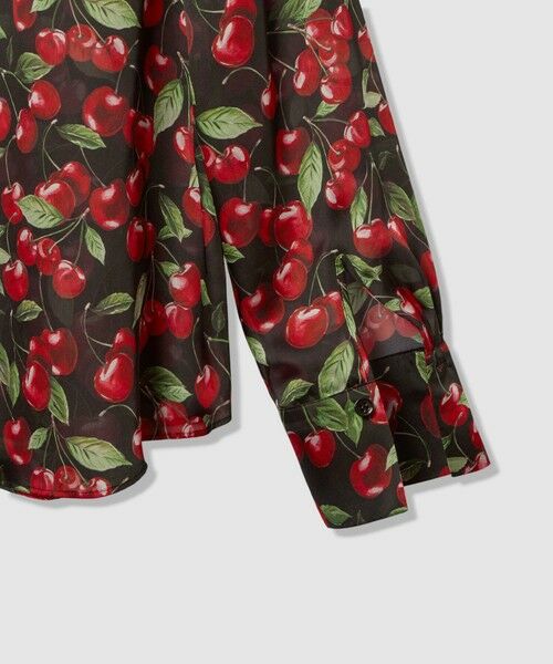 allureville / アルアバイル シャツ・ブラウス | WEB限定【LOULOU WILLOUGHBY】LISAチェリープリント ボウタイブラウス | 詳細26