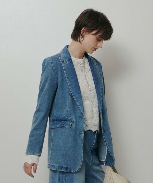 allureville / アルアバイル Gジャン・デニムジャケット | デニムシングルジャケット | 詳細2