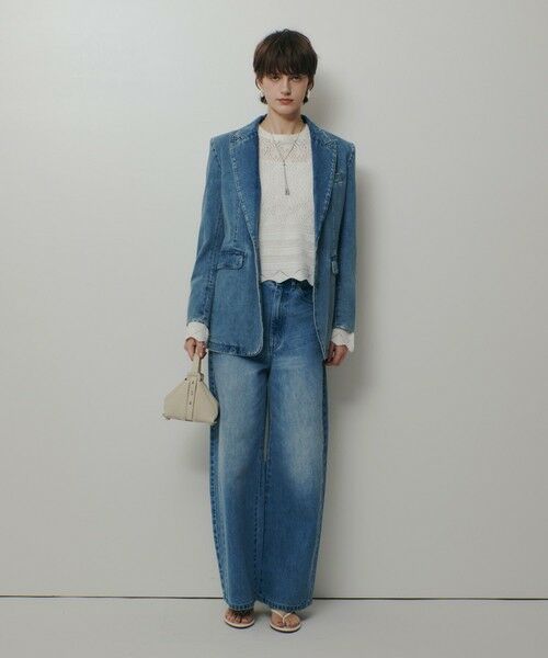 allureville / アルアバイル Gジャン・デニムジャケット | デニムシングルジャケット | 詳細6