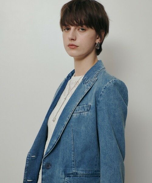 allureville / アルアバイル Gジャン・デニムジャケット | デニムシングルジャケット（ブルー (61)）
