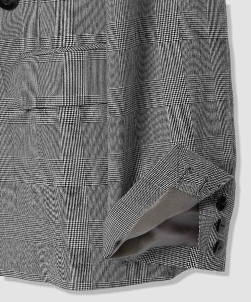 allureville / アルアバイル テーラードジャケット | ポプリンチェックジャケット | 詳細10