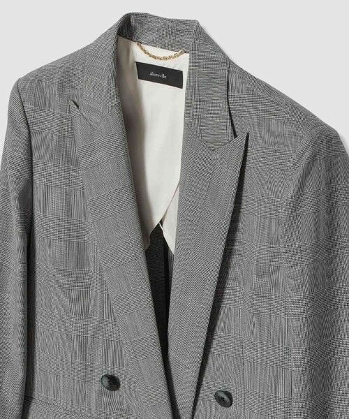 allureville / アルアバイル テーラードジャケット | ポプリンチェックジャケット | 詳細7