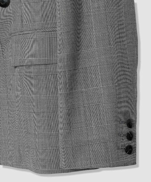 allureville / アルアバイル テーラードジャケット | ポプリンチェックジャケット | 詳細9