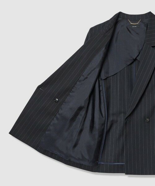 allureville / アルアバイル テーラードジャケット | ＴＷストライプハーフスリーブジャケット | 詳細12