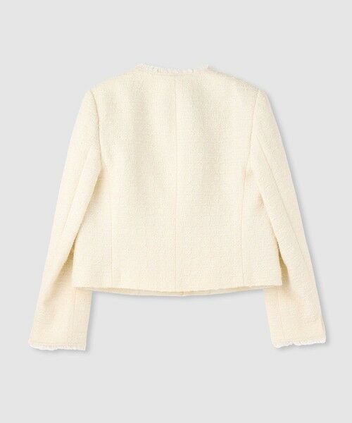 allureville / アルアバイル ノーカラージャケット | ツィードノーカラージャケット | 詳細6