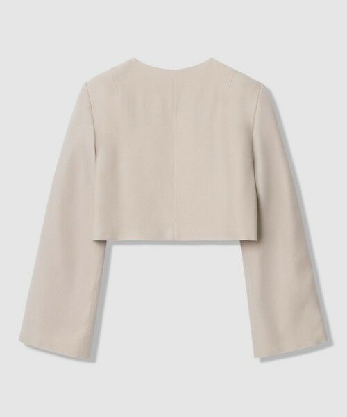 allureville / アルアバイル ノーカラージャケット | ノーカラーボレロジャケット | 詳細1