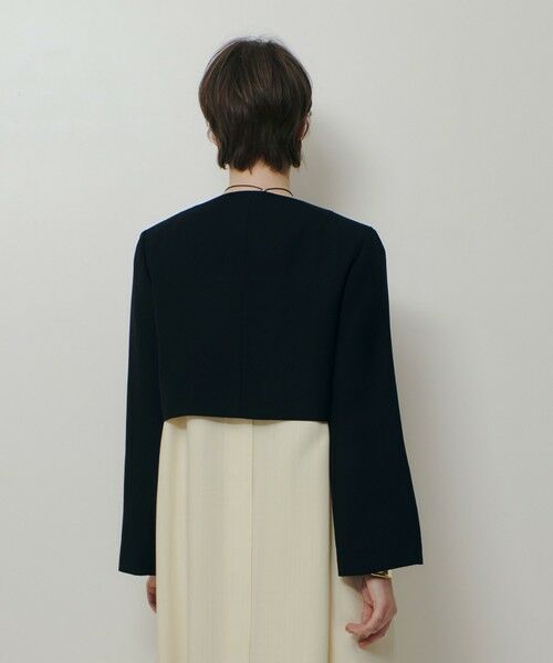 allureville / アルアバイル ノーカラージャケット | ノーカラーボレロジャケット | 詳細10