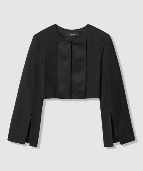 allureville / アルアバイル ノーカラージャケット | ノーカラーボレロジャケット | 詳細11