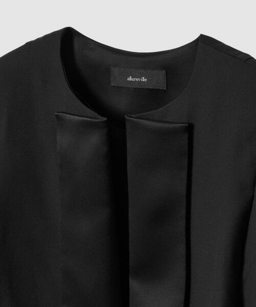 allureville / アルアバイル ノーカラージャケット | ノーカラーボレロジャケット | 詳細13