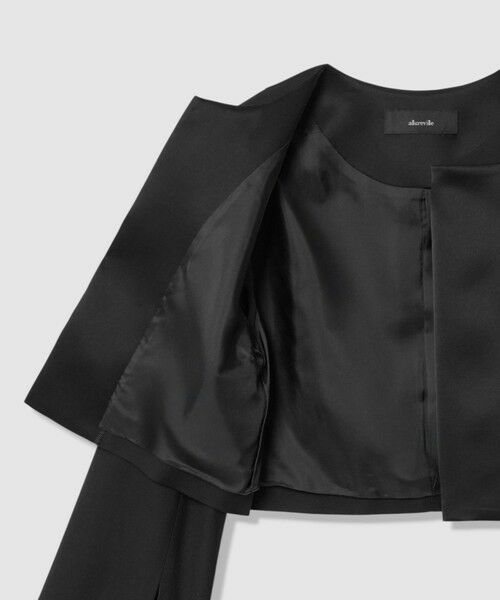 allureville / アルアバイル ノーカラージャケット | ノーカラーボレロジャケット | 詳細15