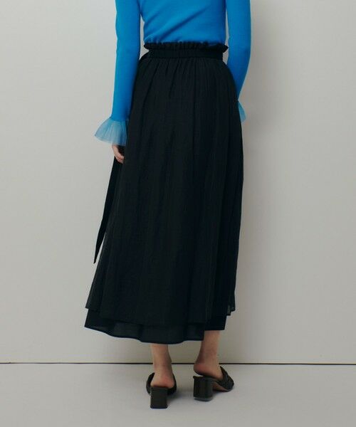 allureville / アルアバイル ミニ・ひざ丈スカート | カールマイヤーギャザースカート | 詳細5