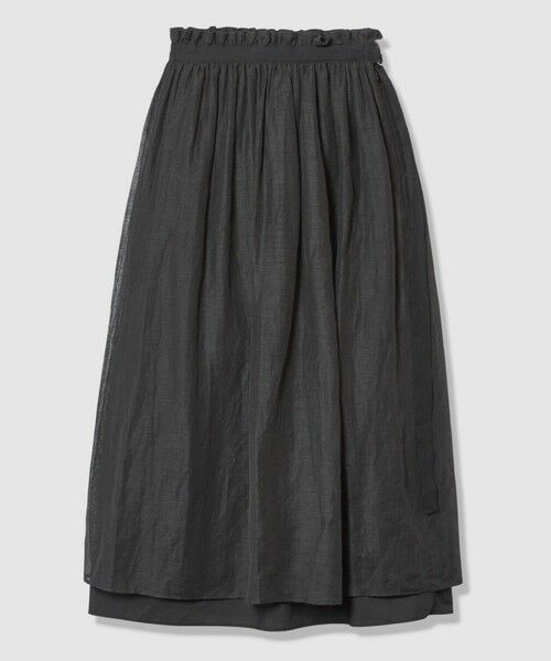 allureville / アルアバイル ミニ・ひざ丈スカート | カールマイヤーギャザースカート | 詳細7