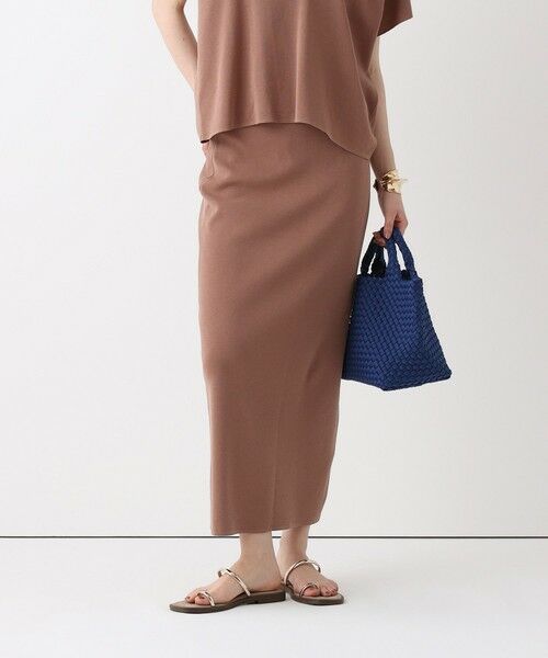 allureville / アルアバイル ミニ・ひざ丈スカート | ハイツイストソウバリスカート（ベージュ (11)）