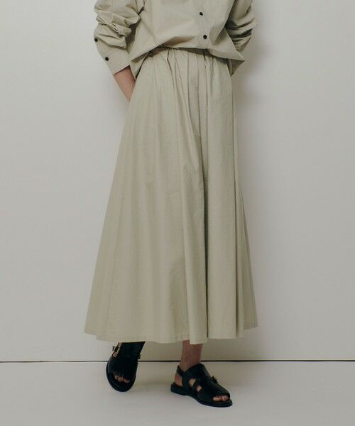 allureville / アルアバイル ミニ・ひざ丈スカート | タイプライターイレギュラータックスカート | 詳細5