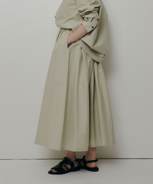 allureville / アルアバイル ミニ・ひざ丈スカート | タイプライターイレギュラータックスカート | 詳細6