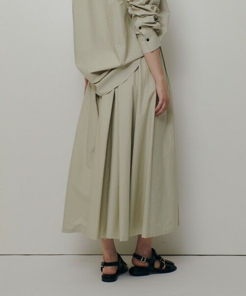 allureville / アルアバイル ミニ・ひざ丈スカート | タイプライターイレギュラータックスカート | 詳細7